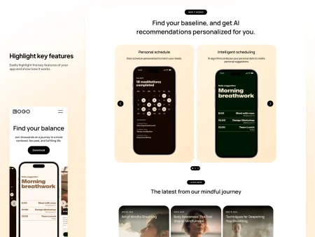 App Showcase Template: The Ultimate, Captivating Design for 2025 - Image 2