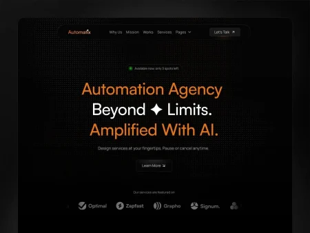 AI Automation Agency Template