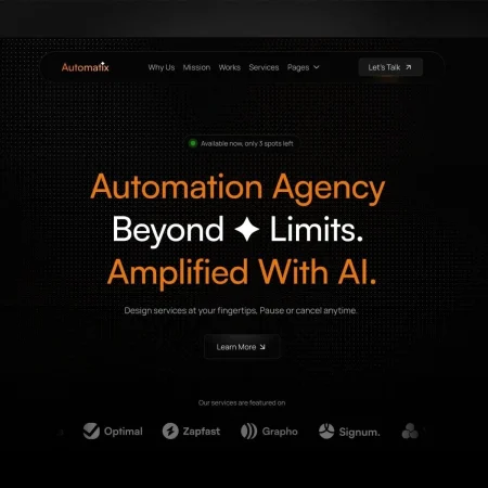 AI Automation Agency Template