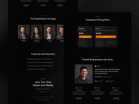 AI Automation Agency Template