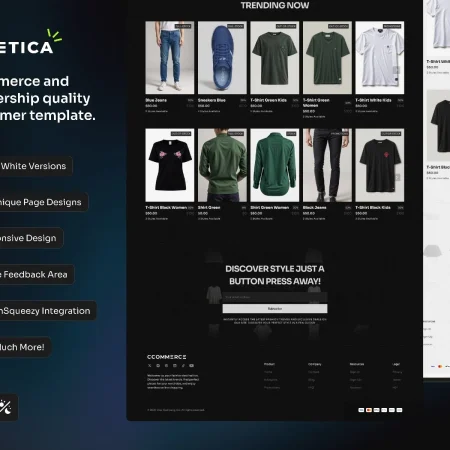 The Ultimate, Powerful Framer E-commerce Template for 2025: Cometica