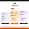 conversion-focused SaaS template