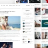magazine style blog template