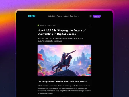 minimal blog template
