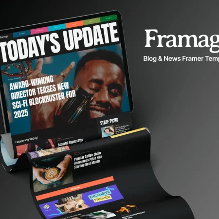 news magazine template