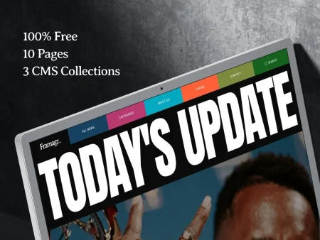 news magazine template