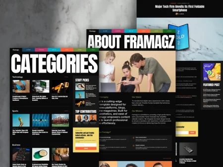 news magazine template