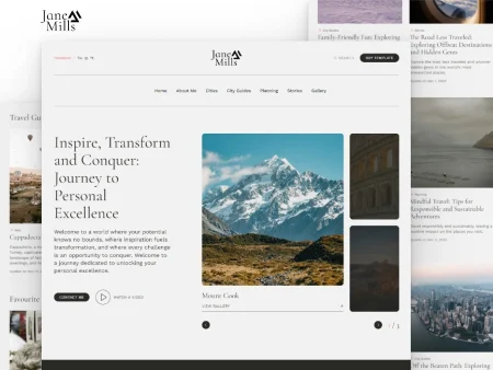 Travel Blog Template