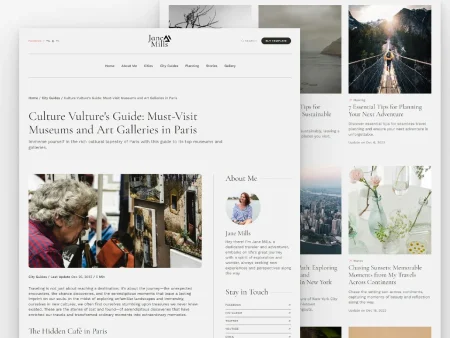 The Ultimate, Captivating Travel Blog Template for 2025 - Image 4