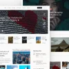 magazine blog template