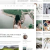 minimalist blog template