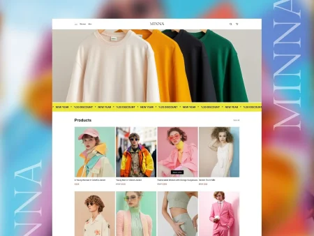 Fashion-First E-commerce Template