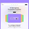 AI SaaS Website Template