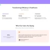 AI SaaS Website Template