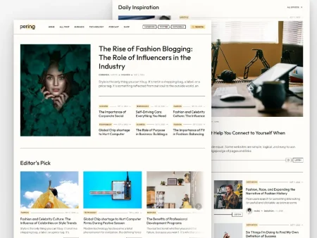 podcast and blog template