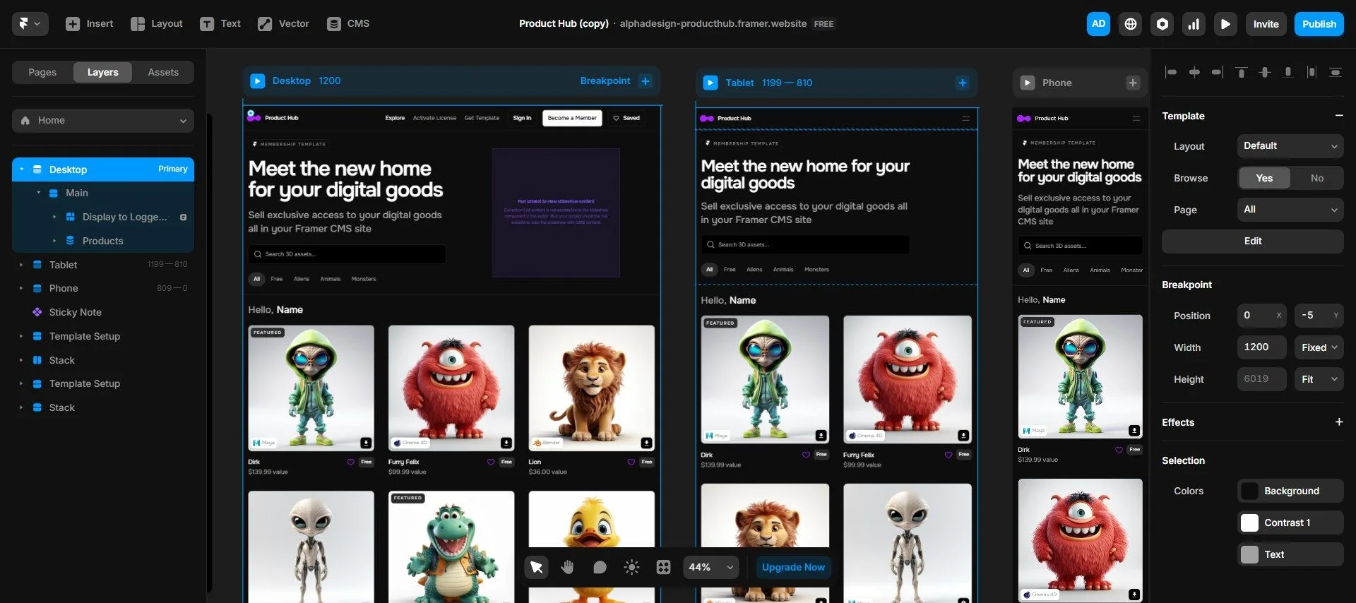The Effortless, Secure Digital Product Marketplace Template for 2025: Product Hub
