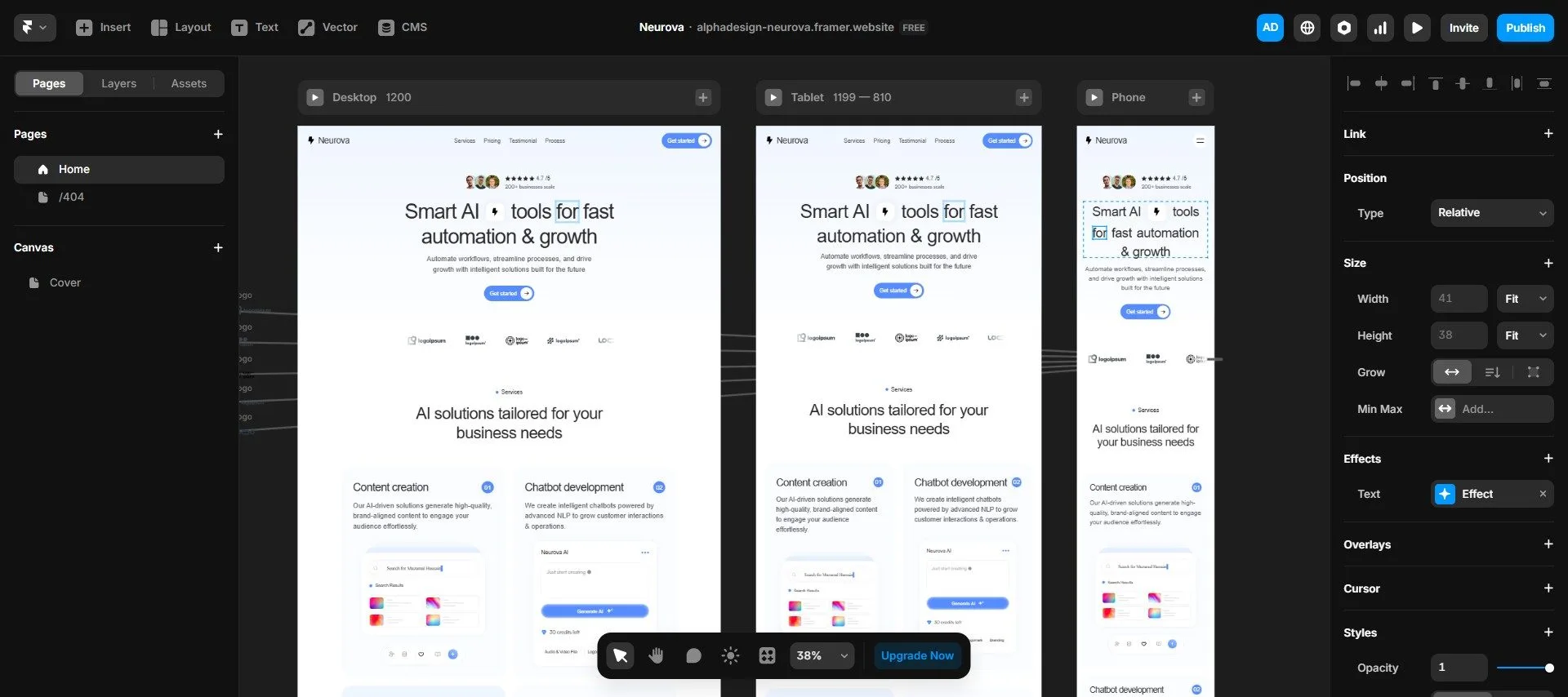 AI agency template
