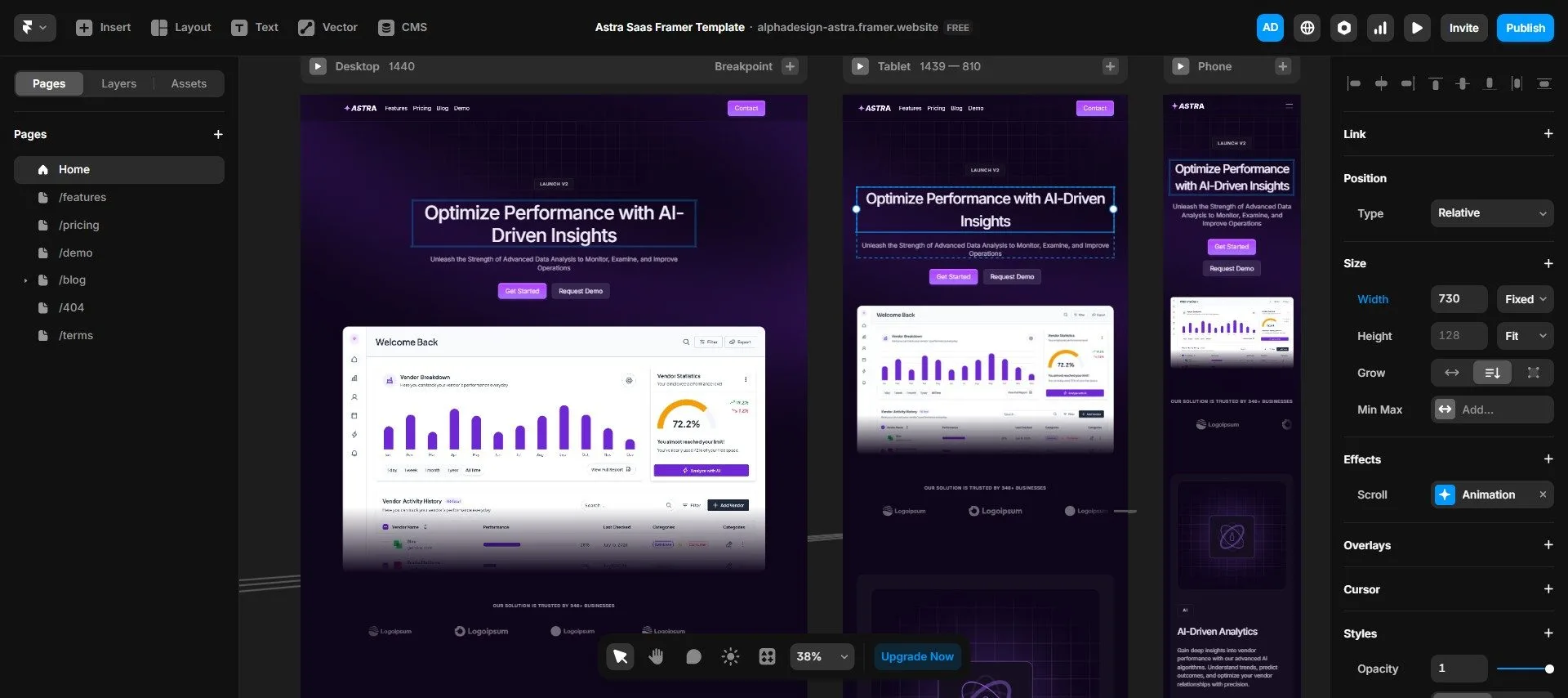 SaaS Vendor Management Template