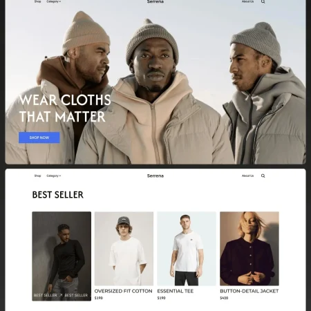 The Ultimate Stunning Fashion E-commerce Template for 2025