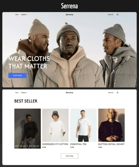 The Ultimate Stunning Fashion E-commerce Template for 2025