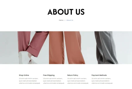 The Ultimate Stunning Fashion E-commerce Template for 2025