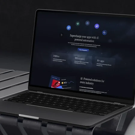 AI Startup Landing Page