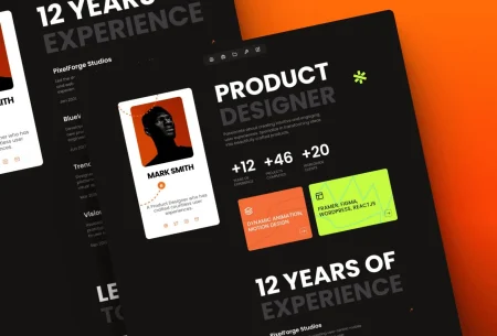 The Effortless, Premium Creative Portfolio Template for 2025