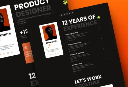 The Effortless, Premium Creative Portfolio Template for 2025