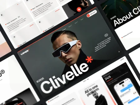 Creative Portfolio and Agency Landing Page